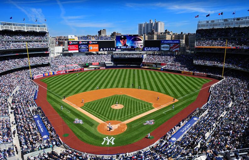 MLB常规赛-纽约洋基 vs 坦帕湾光芒门票价格及球票预定